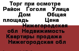 Торг при осмотре  › Район ­ Гоголя › Улица ­ - › Дом ­ 42 › Общая площадь ­ 48 › Цена ­ 1 600 000 - Нижегородская обл. Недвижимость » Квартиры продажа   . Нижегородская обл.